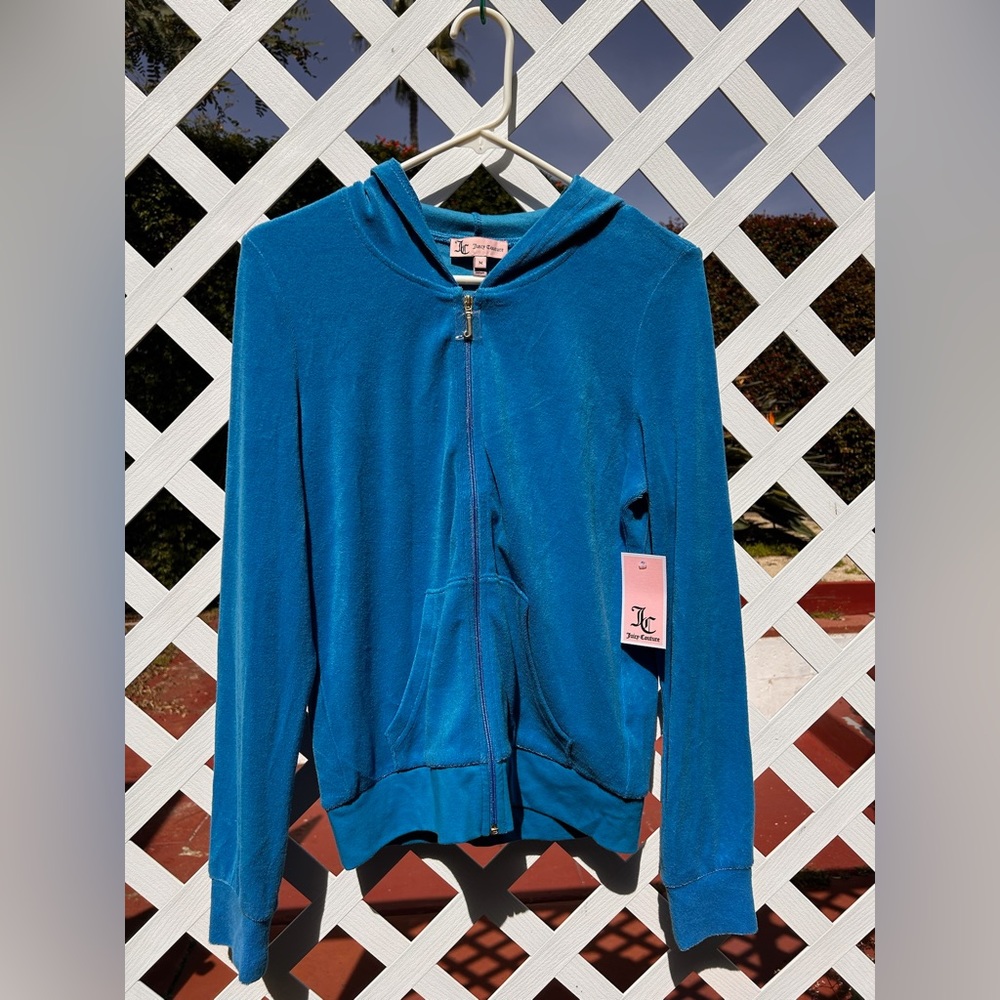 NWT Juicy Sweatsuit Jacket 🩵 - a Y2K dream!